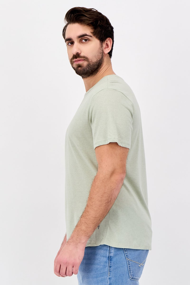 Frye Men 4 Pieces Crew Neck Brand Logo Short Sleeve T-Shirt, Multicolor - Image 2